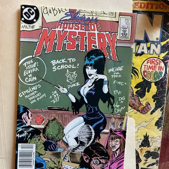 Collectible Comics. 1959 Comic Comics. And Elvira comic. In fair confition.. - Picture 11 of 12